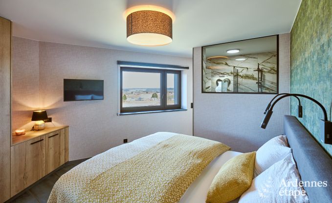 Luxe vakantiehuis in Butgenbach: watertoren met sauna, bubbelbad en panoramisch uitzicht voor 6 personen