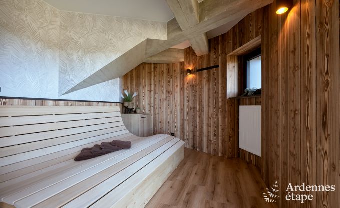 Luxe vakantiehuis in Butgenbach: watertoren met sauna, bubbelbad en panoramisch uitzicht voor 6 personen