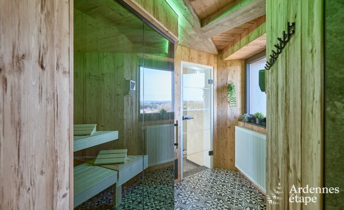Luxe vakantiehuis in Butgenbach: watertoren met sauna, bubbelbad en panoramisch uitzicht voor 6 personen