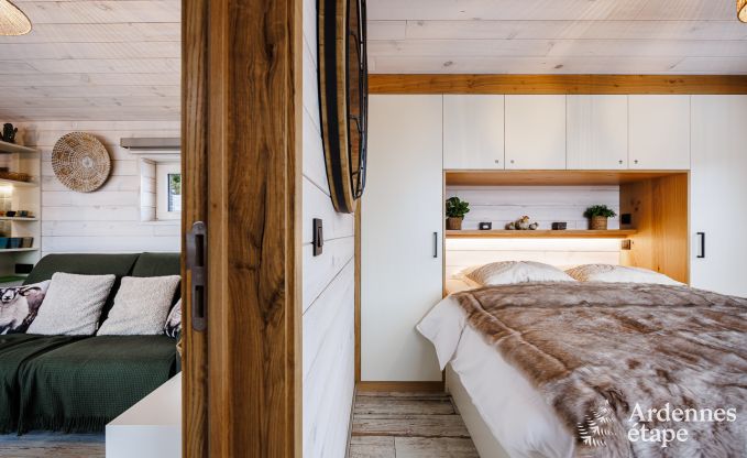 Chalet met uitzonderlijk uitzicht in Butgenbach voor 2 personen in de Ardennen