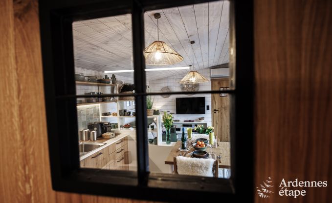 Chalet met uitzonderlijk uitzicht in Butgenbach voor 2 personen in de Ardennen