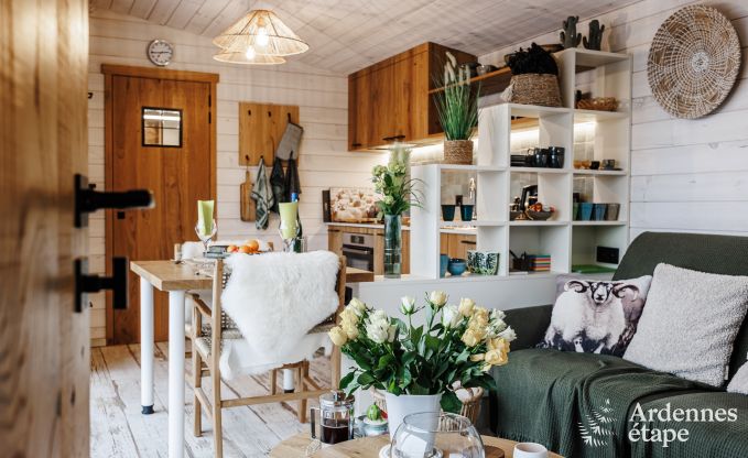 Chalet met uitzonderlijk uitzicht in Butgenbach voor 2 personen in de Ardennen