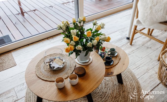 Chalet met uitzonderlijk uitzicht in Butgenbach voor 2 personen in de Ardennen