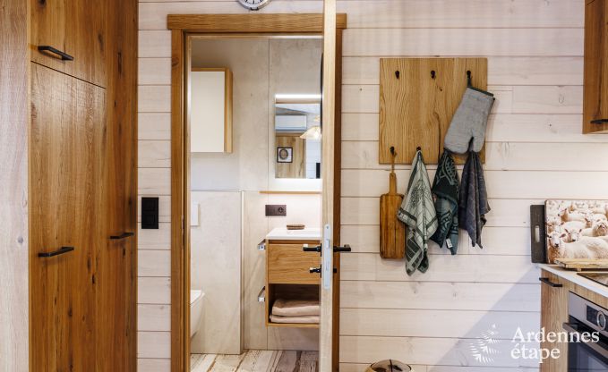 Chalet met uitzonderlijk uitzicht in Butgenbach voor 2 personen in de Ardennen