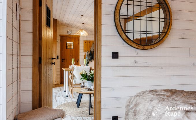 Chalet met uitzonderlijk uitzicht in Butgenbach voor 2 personen in de Ardennen