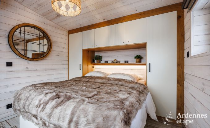 Chalet met uitzonderlijk uitzicht in Butgenbach voor 2 personen in de Ardennen