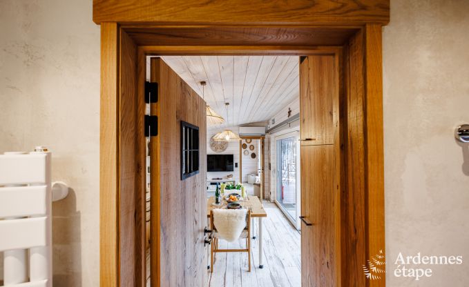 Chalet met uitzonderlijk uitzicht in Butgenbach voor 2 personen in de Ardennen