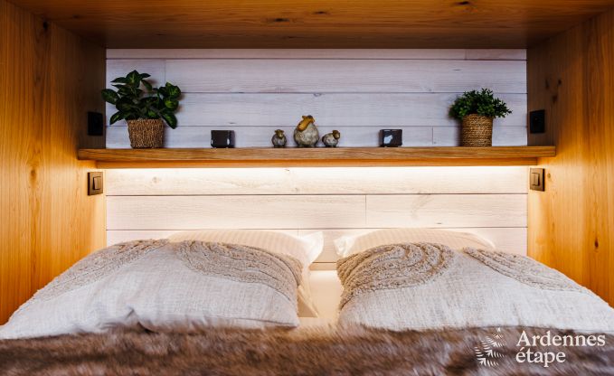 Chalet met uitzonderlijk uitzicht in Butgenbach voor 2 personen in de Ardennen