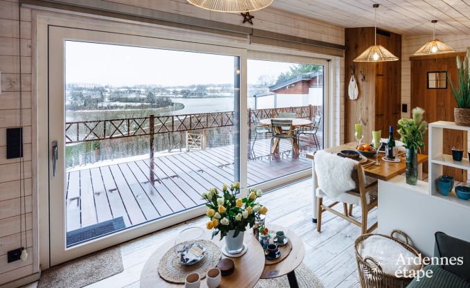 Chalet met uitzonderlijk uitzicht in Butgenbach voor 2 personen in de Ardennen
