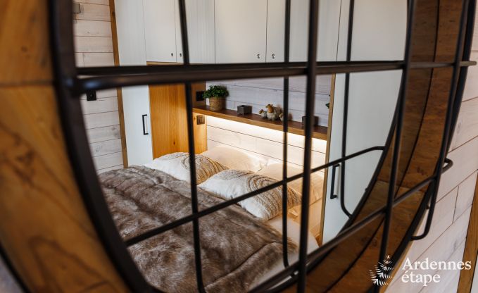 Chalet met uitzonderlijk uitzicht in Butgenbach voor 2 personen in de Ardennen