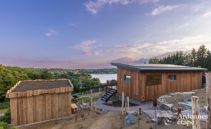 Chalet met uitzonderlijk uitzicht in Butgenbach voor 2 personen in de Ardennen