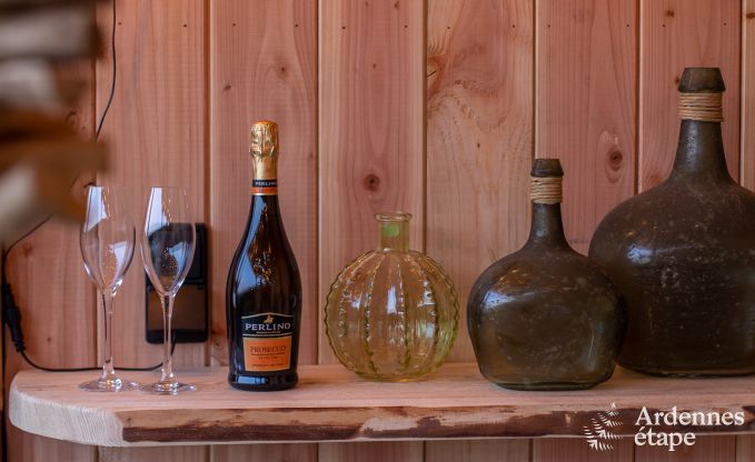 Chalet met uitzonderlijk uitzicht in Butgenbach voor 2 personen in de Ardennen