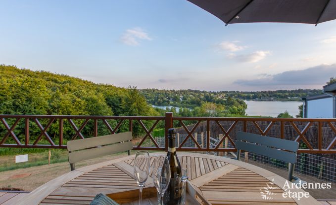 Chalet met uitzonderlijk uitzicht in Butgenbach voor 2 personen in de Ardennen