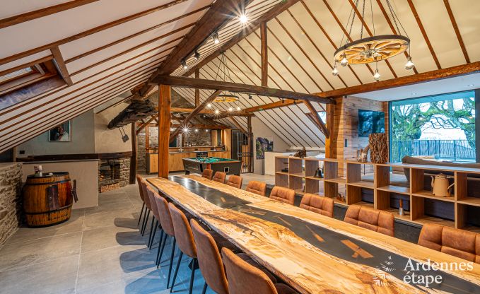 Uitzonderlijke vakantievilla in Btgenbach voor 10 personen met zwembad