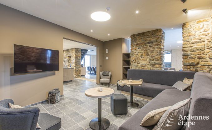 Uitzonderlijke vakantievilla voor 16 personen met binnenzwembad in de Hoge Venen