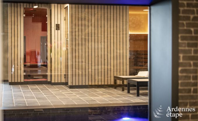 Uitzonderlijke vakantievilla voor 16 personen met binnenzwembad in de Hoge Venen