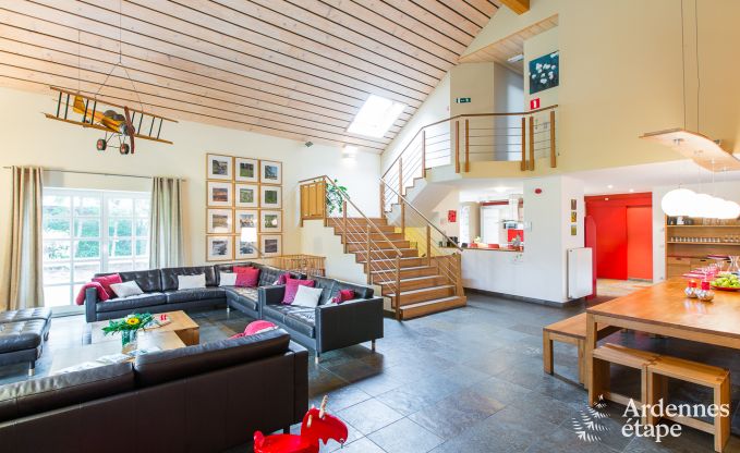 Luxe villa in B�tgenbach voor 26 personen in de Ardennen