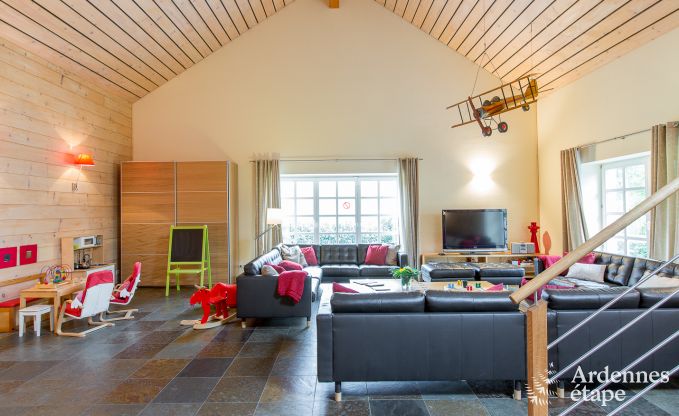 Luxe villa in B�tgenbach voor 26 personen in de Ardennen