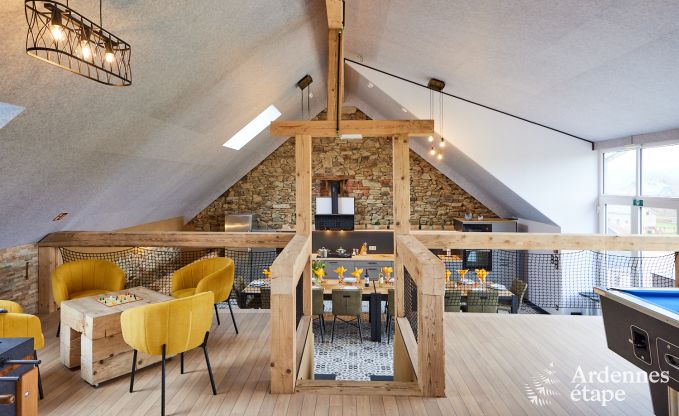 Fiets- en hondvriendelijk vakantiehuis voor 14/16 in Butgenbach, Hoge Venen