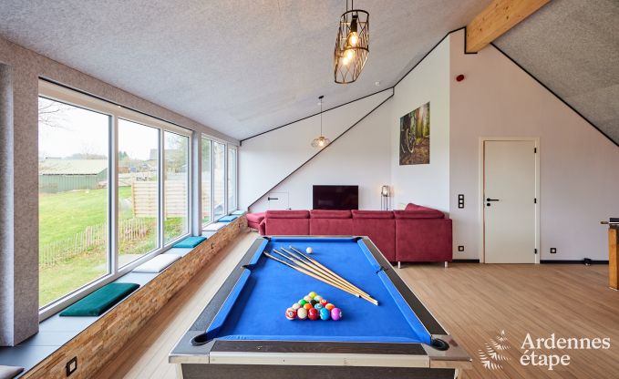 Fiets- en hondvriendelijk vakantiehuis voor 14/16 in Butgenbach, Hoge Venen