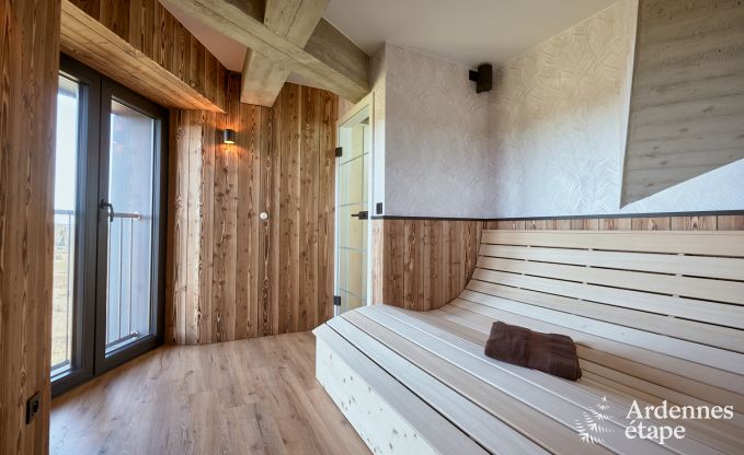 Luxe vakantiehuis in Butgenbach: watertoren met sauna, bubbelbad en panoramisch uitzicht voor 6 personen