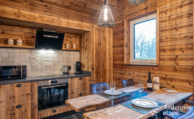 Luxe chalet voor 4 personen in de Hoge Venen