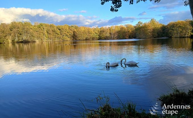 Ruime vakantiewoning in Charleville voor 15 personen met 7 slaapkamers, sauna, houtkachel en priv�terras aan het water