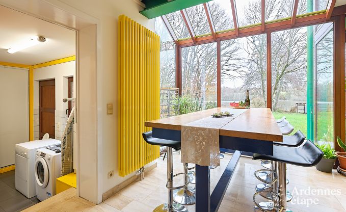 Ruime vakantiewoning in Charleville voor 15 personen met 7 slaapkamers, sauna, houtkachel en priv�terras aan het water