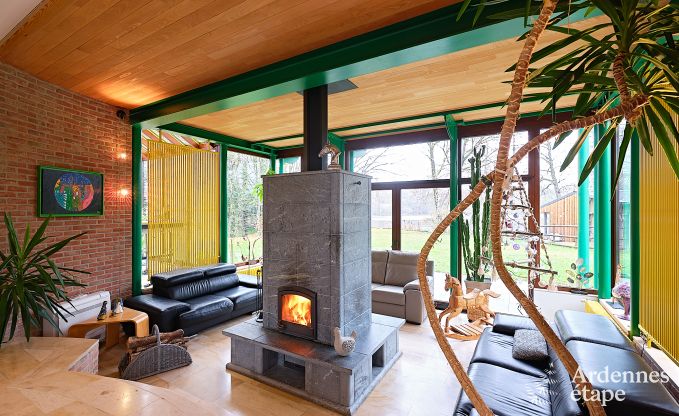 Ruime vakantiewoning in Charleville voor 15 personen met 7 slaapkamers, sauna, houtkachel en priv�terras aan het water