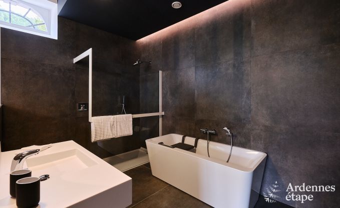 Ruime loft voor 24 personen in Chaudfontaine met10 slaapkamers, wellness met sauna en jacuzzi en priv�terras