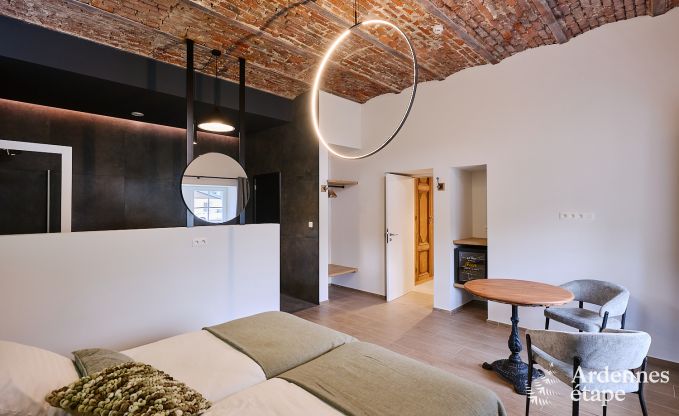 Ruime loft voor 24 personen in Chaudfontaine met10 slaapkamers, wellness met sauna en jacuzzi en privterras