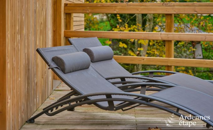 Charmant vakantiehuis voor 5 personen in Chimay: ligt aan een rivier, met terras en uitzicht, pelletkachel