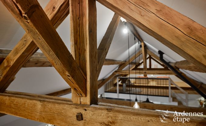 Charmant vakantiehuis voor 5 personen in Chimay: ligt aan een rivier, met terras en uitzicht, pelletkachel