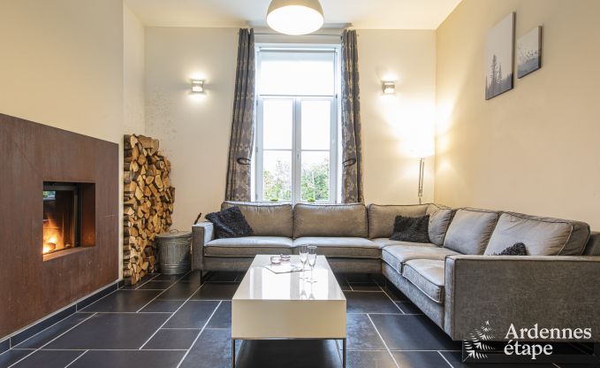Charmante vakantiewoning in Chimay voor 12 personen met sauna, speelkamer en priv�tuin