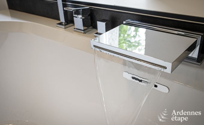 Ontspannende vakantie in de Ardennen: ruime luxe villa voor 10 personen in Ciney met sauna en tuin