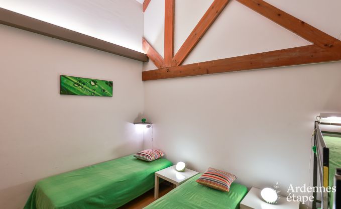 Authentiek vakantiehuis Groene Sleutel voor groep, geknipt voor familie in Barvaux-Condroz