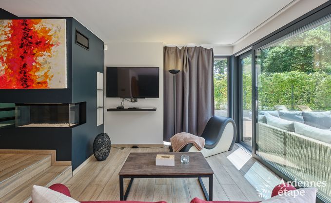 Luxueuze vakantiewoning voor 4 personen met zwembad, sauna en jacuzzi in Ciney