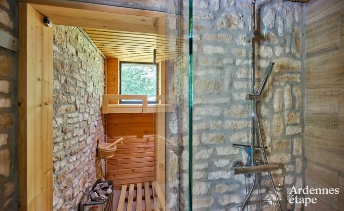 Luxueuze vakantiewoning voor 4 personen met zwembad, sauna en jacuzzi in Ciney