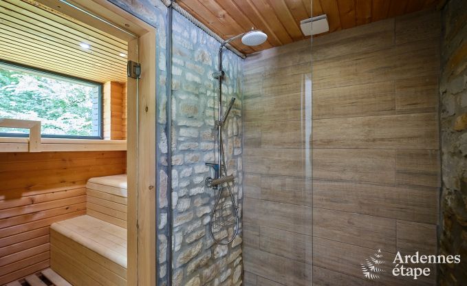 Luxueuze vakantiewoning voor 4 personen met zwembad, sauna en jacuzzi in Ciney