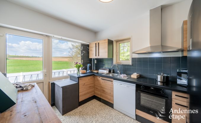 Luxe vakantiewoning in Ciney: huis voor 8 personen met binnenzwembad, sauna en privtuin