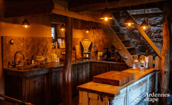 Comfortabele vakantiewoning in Clavier voor 6 personen met priv�tuin en open haard