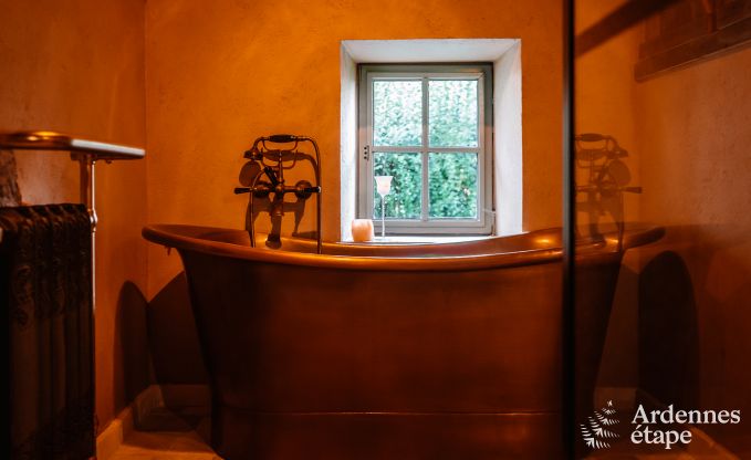 Comfortabele vakantiewoning in Clavier voor 6 personen met priv�tuin en open haard