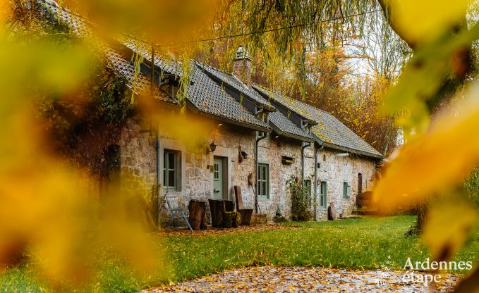 Comfortabele vakantiewoning in Clavier voor 6 personen met priv�tuin en open haard