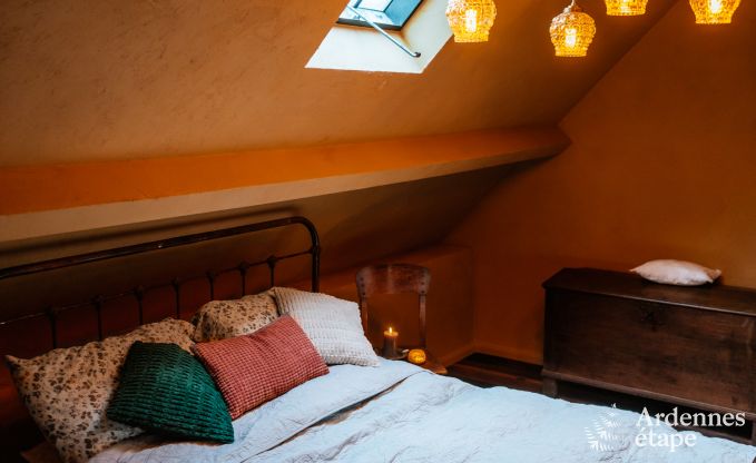 Comfortabele vakantiewoning in Clavier voor 6 personen met priv�tuin en open haard