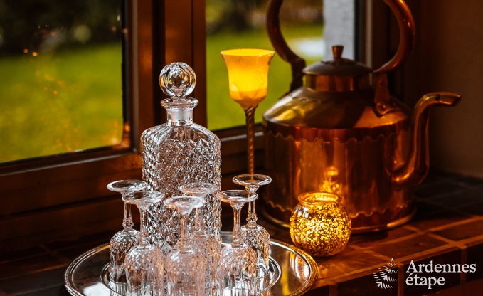 Comfortabele vakantiewoning in Clavier voor 6 personen met priv�tuin en open haard