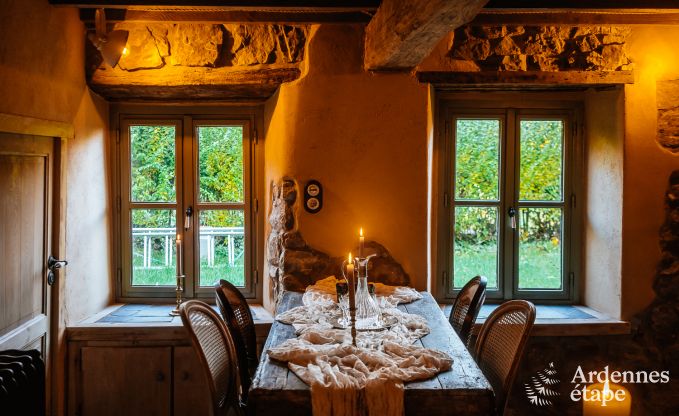 Comfortabele vakantiewoning in Clavier voor 6 personen met priv�tuin en open haard