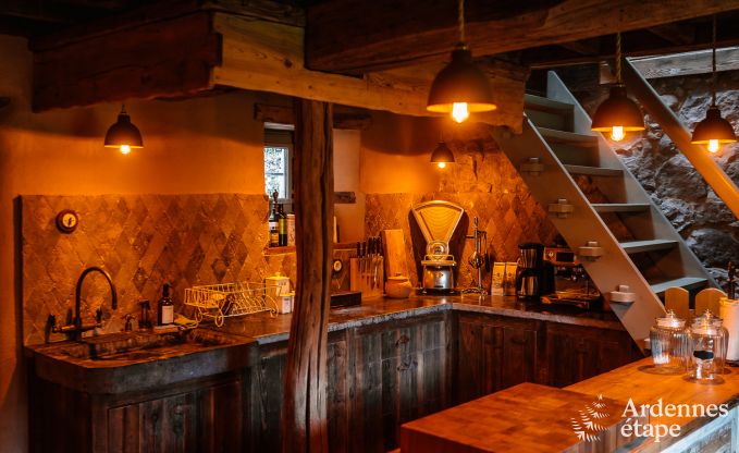 Comfortabele vakantiewoning in Clavier voor 6 personen met priv�tuin en open haard