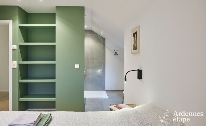 Moderne vakantiewoning in het centrum van Coo voor 4 personen met priv�tuin en terras