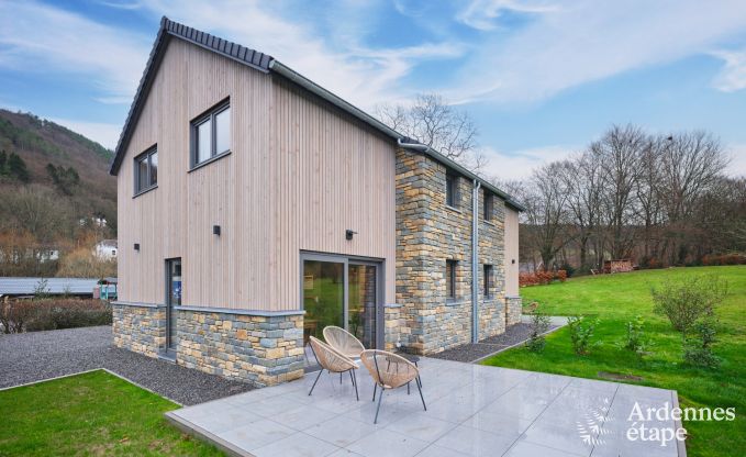 Verblijf met 20 personen in 3 vakantiehuizen op eenzelfde terrein in Coo