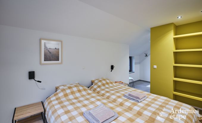 Verblijf met 20 personen in 3 vakantiehuizen op eenzelfde terrein in Coo